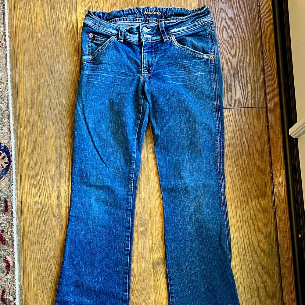 Hudson Jeans Women's Flare in Deep Blue